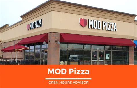 Visit or order online now. . Mod pizza hours